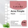 Lovella Pimple Patch 216 Stuks, Acne Patch, Acne Pleister, Pimple Patches, Puisten Verwijderaar, Puisten Pleister, Hydrocolloïd -Chanel Shop 550x557