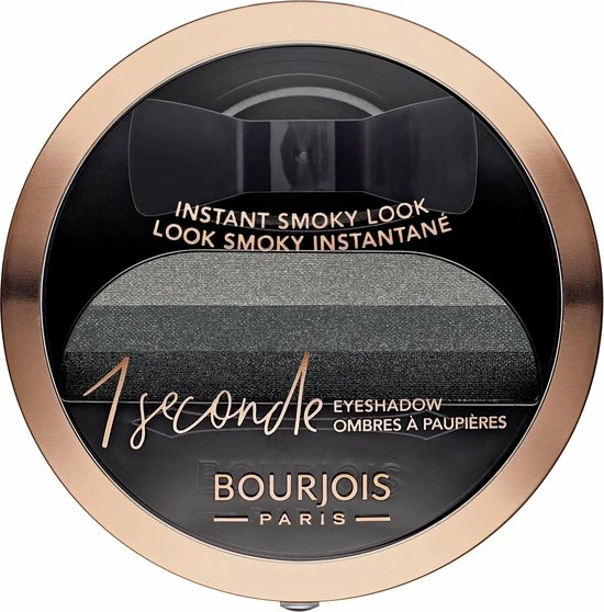 Bourjois 1 Seconde Oogschaduw - 01 Black On Track 3 Bourjois 1 Seconde Oogschaduw - 01 Black On Track
