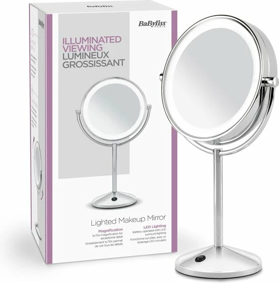 BaByliss Lighted Makeup Mirror 9436E - Make Up Spiegel 8 BaByliss Lighted Makeup Mirror 9436E - Make Up Spiegel - Afbeelding 6