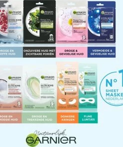 Garnier SkinActive Tissue Gezichtsmasker Hydraterend & Kalmerend 26 Garnier SkinActive Tissue Gezichtsmasker Hydraterend & Kalmerend -Chanel Shop 550x560 1