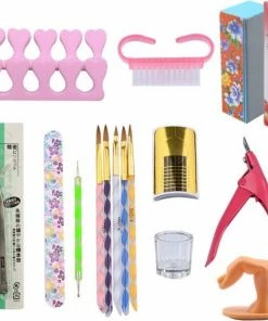 BeautyPro XXL Acrylnagels Starterspakket - Acryl Nagel Set | 76 Kleuren Acryl Poeder & Decoratie -Chanel Shop 550x561 2