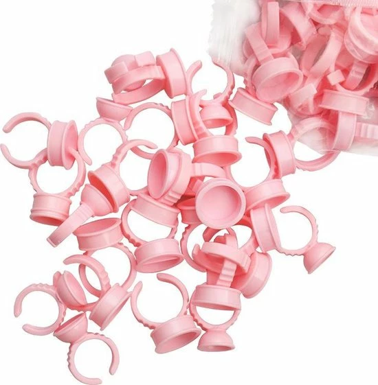 Merkloos 100 Stuks Lijmringen Roze - Wimperlijm - Wimperextensions - Lijm-ring- Lijm Cup - Pigment Ringen Inktringen Voor Microblading/ Tattoo/ Tatoeage 3 Merkloos 100 Stuks Lijmringen Roze - Wimperlijm - Wimperextensions - Lijm-ring- Lijm Cup - Pigment Ringen Inktringen Voor Microblading/ Tattoo/ Tatoeage