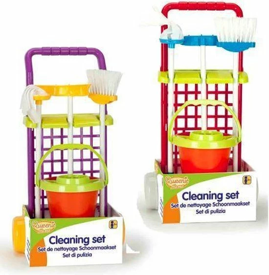 De Max Speelgoed Poetsset / Speelgoed Schoonmaakset | Emmer, Stoffer, Blik En Dweil 3 De Max Speelgoed Poetsset / Speelgoed Schoonmaakset | Emmer, Stoffer, Blik En Dweil