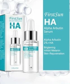 FIRST SUN ? First SUN - Alpha Arbutin 2 + Ha Serum - Hyperpigmentatie - Donkere Vlekjes - Huidproblemen - Dofheid - Hyperpigmentatie - Vlekjes - Oneffen Teint En Textuur -Chanel Shop 550x567 3