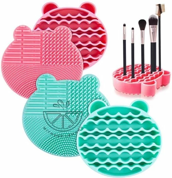 Without Lemons Mint Groen Make-up Cleaning Mat Houder | Make-up Kwasten Reiniger Houder | Make-up Houder |Kwastenreiniger |Cleaner Mat |Reinigen |Musthave |Vrouwen |Cadeau | Make-up |Beauty |makeup Borstel Reinigen |Holder 7 Without Lemons Mint Groen Make-up Cleaning Mat Houder | Make-up Kwasten Reiniger Houder | Make-up Houder |Kwastenreiniger |Cleaner Mat |Reinigen |Musthave |Vrouwen |Cadeau | Make-up |Beauty |makeup Borstel Reinigen |Holder - Afbeelding 5