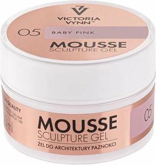 VICTORIA VYNN™ Victoria Vynn - Mousse Sculpture Gel - 05 BABY PINK - 50ml. - Roze 3 VICTORIA VYNN™ Victoria Vynn - Mousse Sculpture Gel - 05 BABY PINK - 50ml. - Roze