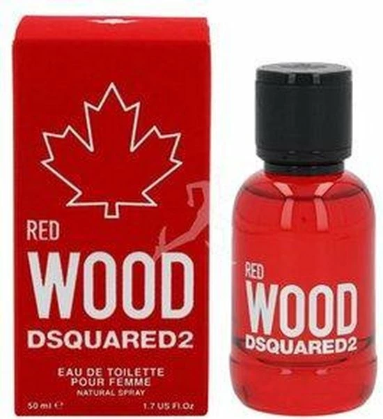 Dsquared2 Red Wood Pour Femme - Eau De Toilette - 50 Ml - Damesparfum 16 Dsquared2 Red Wood Pour Femme - Eau De Toilette - 50 Ml - Damesparfum - Afbeelding 14