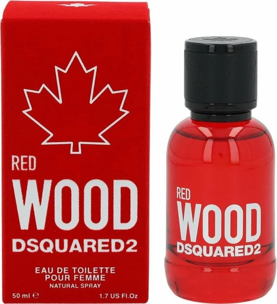 Dsquared2 Red Wood Pour Femme - Eau De Toilette - 50 Ml - Damesparfum 14 Dsquared2 Red Wood Pour Femme - Eau De Toilette - 50 Ml - Damesparfum - Afbeelding 12