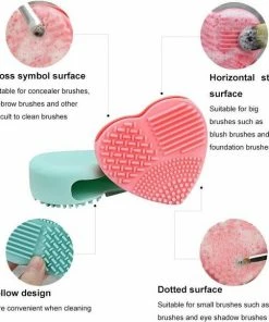 Ardran & Tookar Make Up Kwastenreiniger - Brush Egg Reiniger - Donker Roze - 1 Stuks -Chanel Shop 550x605