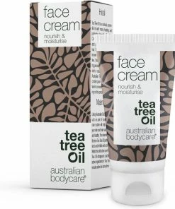 Australian Bodycare Face Cream 50 Ml - Vochtinbrengende Gezichtscr Me Perfect Bij Rode Vlekjes, Onzuiverheden, Puistjes En Mee-eters - Geschikt Voor Een Vette, Acne-gevoelige Huid - Met 100% Natuurlijke Tea Tree Olie Van Hoge Kwaliteit
