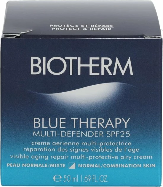 Biotherm - Blue Therapy Multi-Defender Normal/Combination Skin SPF25 50 Ml 5 Biotherm - Blue Therapy Multi-Defender Normal/Combination Skin SPF25 50 Ml - Afbeelding 3