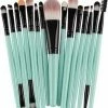 15-delige Make-up Kwasten/Brush Set | Groen | Fashion Favorite -Chanel Shop 550x634 5