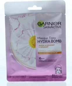 Garnier SkinActive Tissue Gezichtsmasker Hydraterend & Kalmerend 35 Garnier SkinActive Tissue Gezichtsmasker Hydraterend & Kalmerend -Chanel Shop 550x644