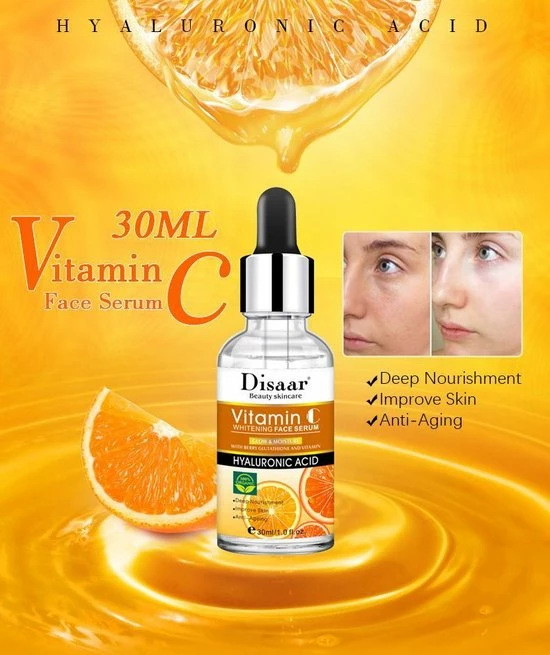 IBHW Lifestyle Vitamine C Gezicht Serum | Hyaluronzuur |Pigmentvlekken | Acne | Puisten | Huid | Egaal | Stralend | Vitamine C |Vitamine E|Man| Pigment| Huidverjongend | Huidverjonging | Collageen | ISO Certificaat | UV Schade | Rosacea 3 IBHW Lifestyle Vitamine C Gezicht Serum | Hyaluronzuur |Pigmentvlekken | Acne | Puisten | Huid | Egaal | Stralend | Vitamine C |Vitamine E|Man| Pigment| Huidverjongend | Huidverjonging | Collageen | ISO Certificaat | UV Schade | Rosacea