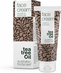 Australian Bodycare Gezichtscrème 100ml - Vochtinbrengende Gezichtscrème Perfect Voor Vlekjes, Puistjes, En Een Vette, Acne-gevoelige Huid. Met 100% Pure Tea Tree Olie Van Hoge Kwaliteit (goedgekeurd Door Farmaceuten)