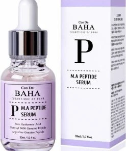 Cos De BAHA Peptide Complex Serum 30ml With Matrixyl 3000 & Argireline - Heals And Repairs Skin + Korean Skin Care - Popular K Beauty 2022 - Intensive Wrinkle Control - Anti Age - Plumped Skin - The Ordinary Skin Rituals + Gluten Free -Chanel Shop 550x685 2