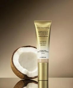 Max Factor Miracle Second Skin Foundation - 06 Golden Medium -Chanel Shop 550x733