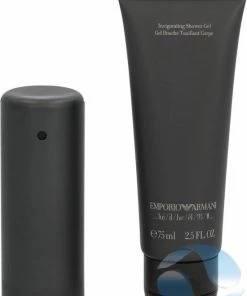 Armani He/Lui Giftset - 30 Ml Eau De Toilette Spray + 75 Ml Showergel - Cadeauset Voor Heren -Chanel Shop 550x738 5
