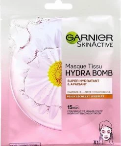 Garnier SkinActive Tissue Gezichtsmasker Hydraterend & Kalmerend 30 Garnier SkinActive Tissue Gezichtsmasker Hydraterend & Kalmerend -Chanel Shop 550x742 2