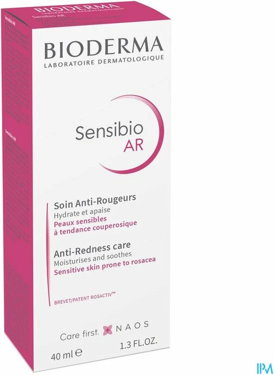 Bioderma Sensibio AR Anti Redness Cream - 40 Ml - Dagcr Me 6 Bioderma Sensibio AR Anti Redness Cream - 40 Ml - Dagcr Me - Afbeelding 4