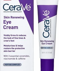 CeraVe Eye Cream For Wrinkles - Under Eye Cream - Oogcr Me - Wallen En Donkere Kringen - 15 Ml