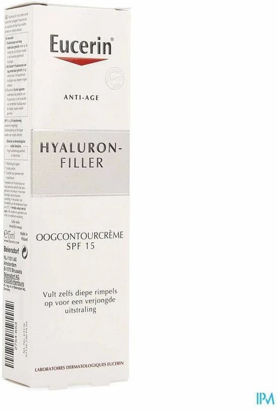 Eucerin Hyaluron-Filler Anti-Rimpel - Oogcr Me - 15 Ml 4 Eucerin Hyaluron-Filler Anti-Rimpel - Oogcr Me - 15 Ml - Afbeelding 2