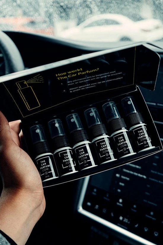 The Car Parfum - Variatiebox - 6x Autoparfum - Cadeauset 5 The Car Parfum - Variatiebox - 6x Autoparfum - Cadeauset - Afbeelding 3